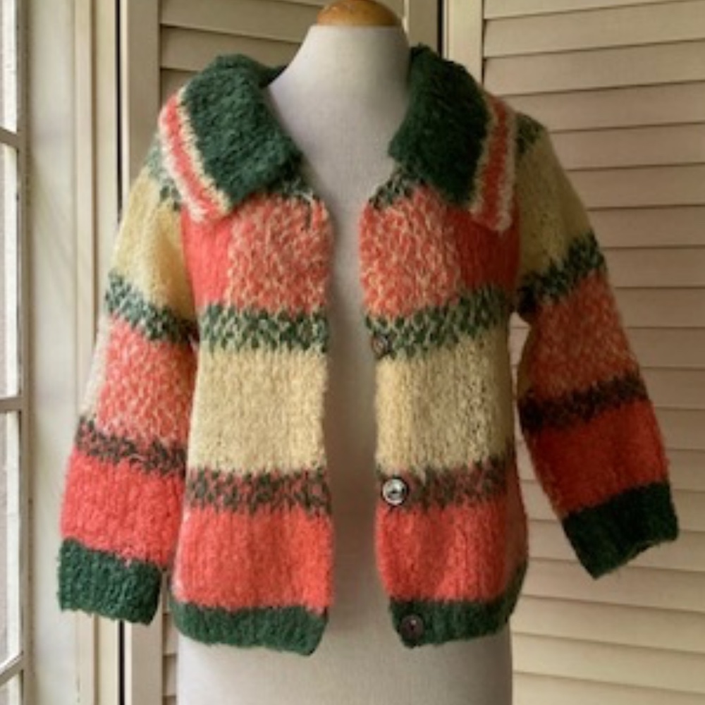 VTG 1960's Mohair Cardigan